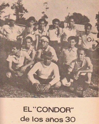 Futbolistas del Deportivo Cóndor de los años 30-40