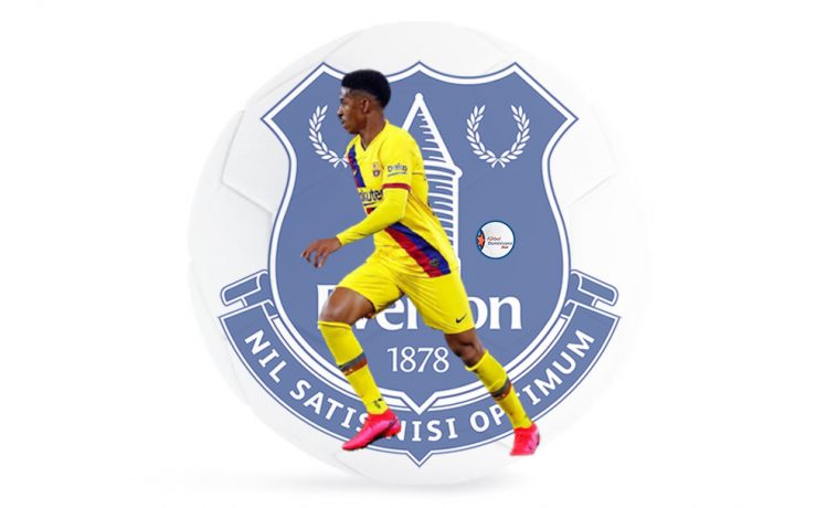 Junior Firpo al Everton