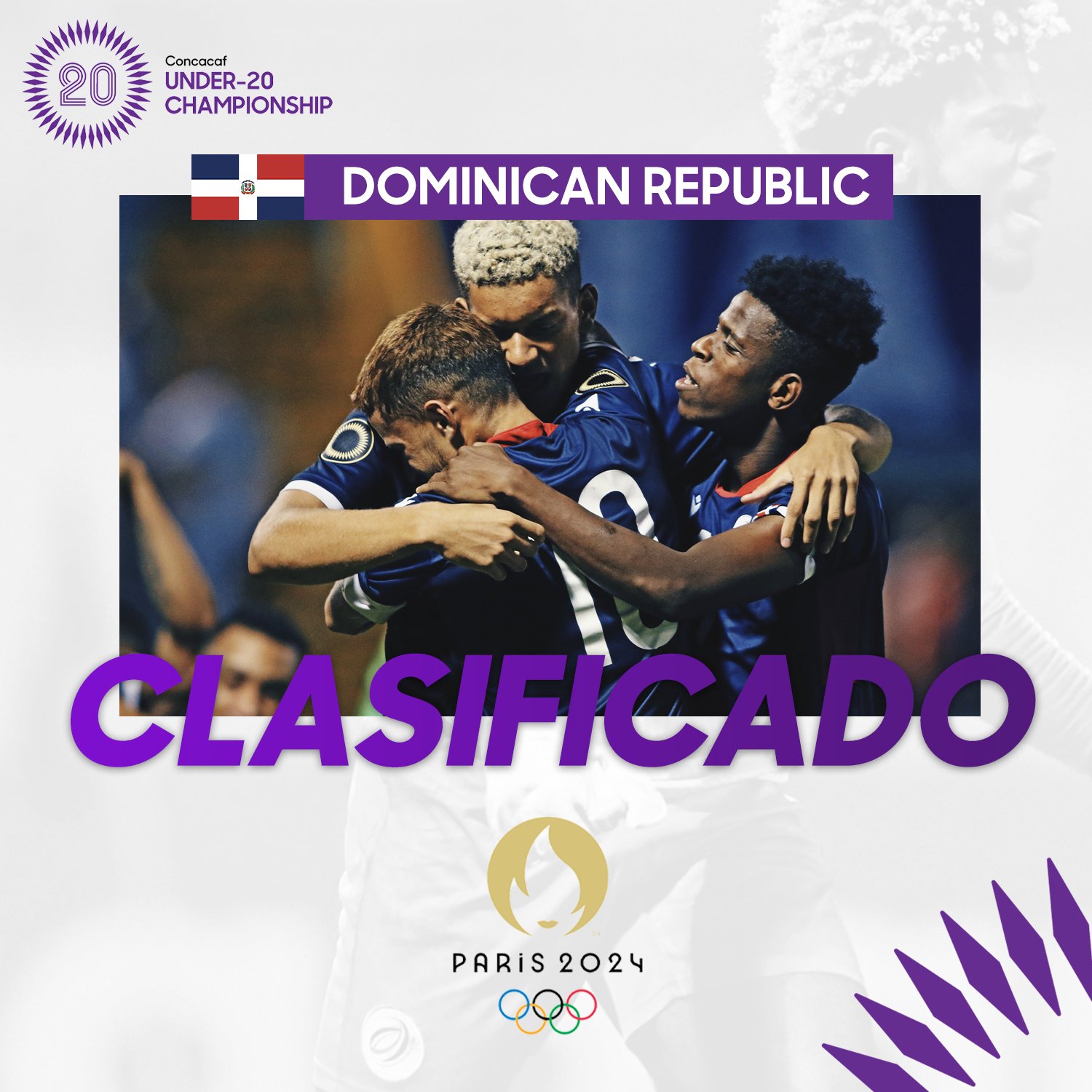 Selección sub-20 dominicana clasificó a los Juegos Olímpicos 